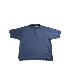 Vintage 90s Nike Swoosh Polo Size XL Faded Tennis Retro‎